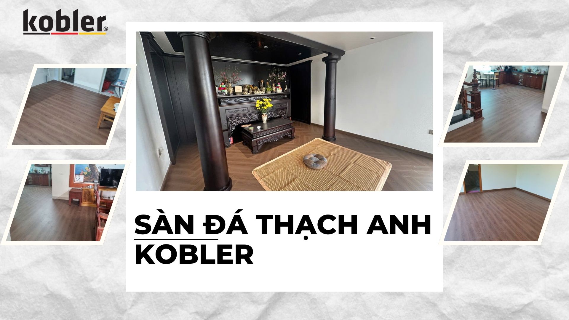 Hình ảnh sàn đá thạch anh Kobler chất lượng cao