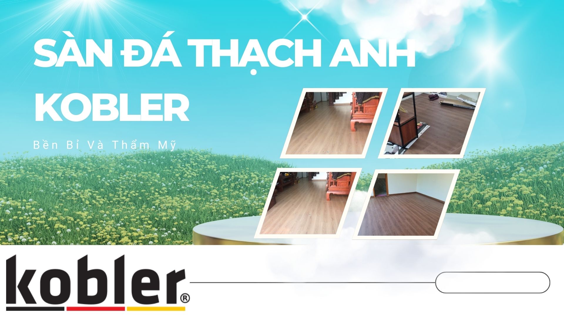 Sàn đá thạch anh Kobler - mẫu mã đa dạng